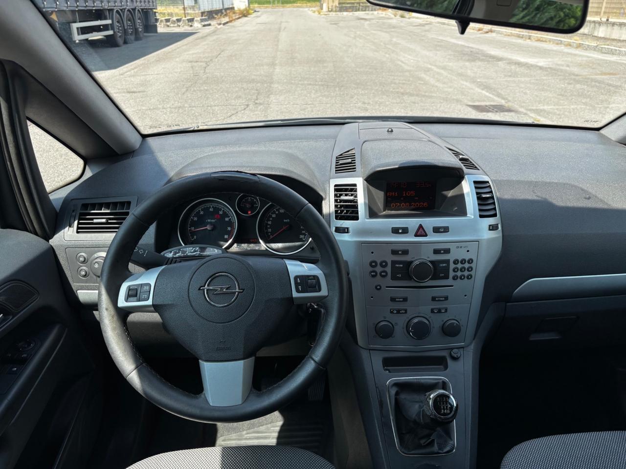 Opel Zafira 1.6 TURBO METANO 150CV,7 POSTI