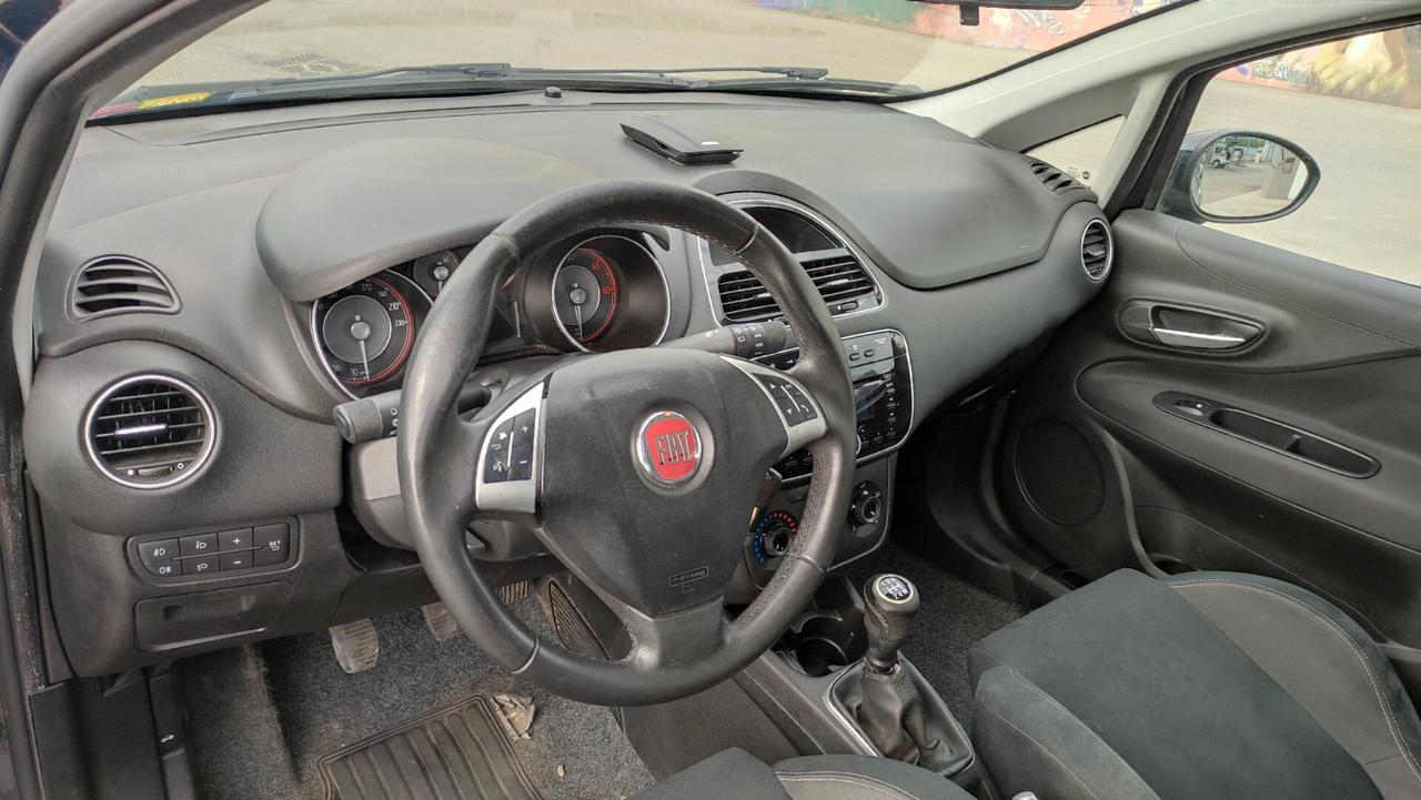 Fiat Punto 1.3 MJT 75 CV 5 porte Lounge NEOPATENTATI - 2015