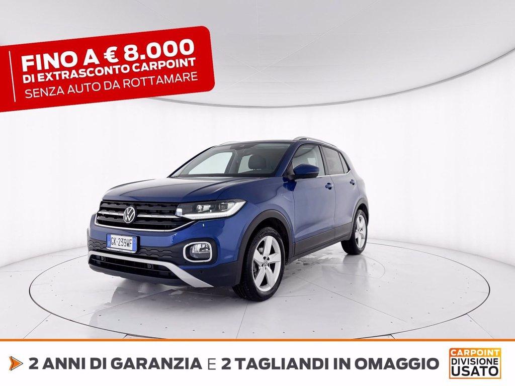 VOLKSWAGEN T-cross 1.0 tsi advanced 110cv del 2022