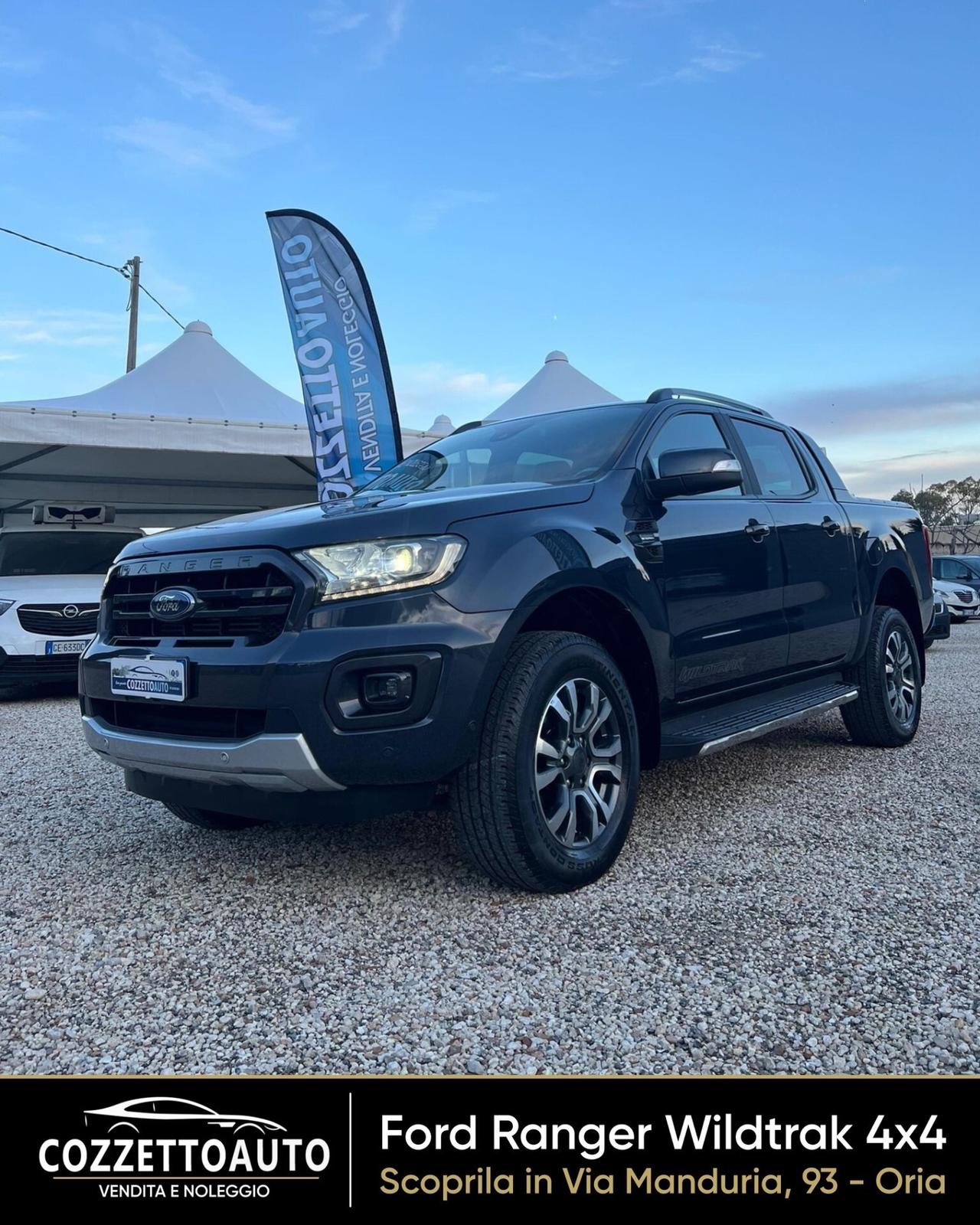Ford Ranger Wildtrack 4x4 gancio traino