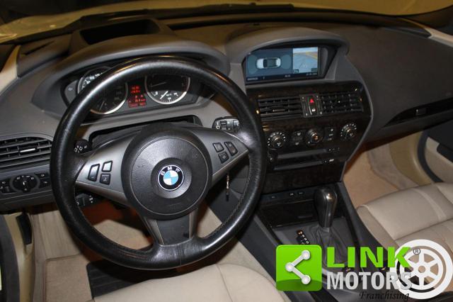 BMW 630 i CABRIO 258 CV GARANZIA 12 MESI INCLUSA