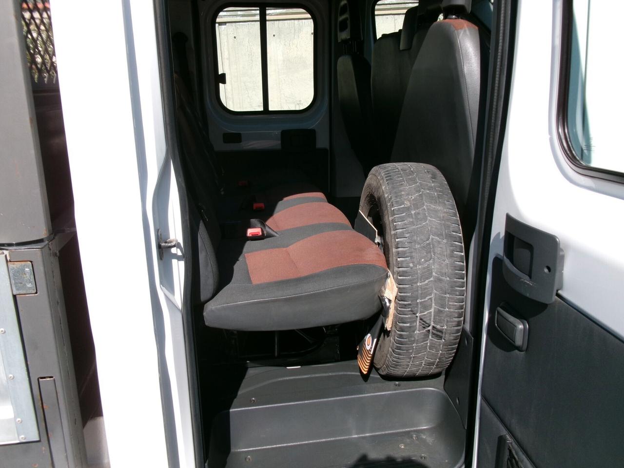 Fiat Ducato DOPPIA GABBINA 7 POSTI CASSONE FISSO