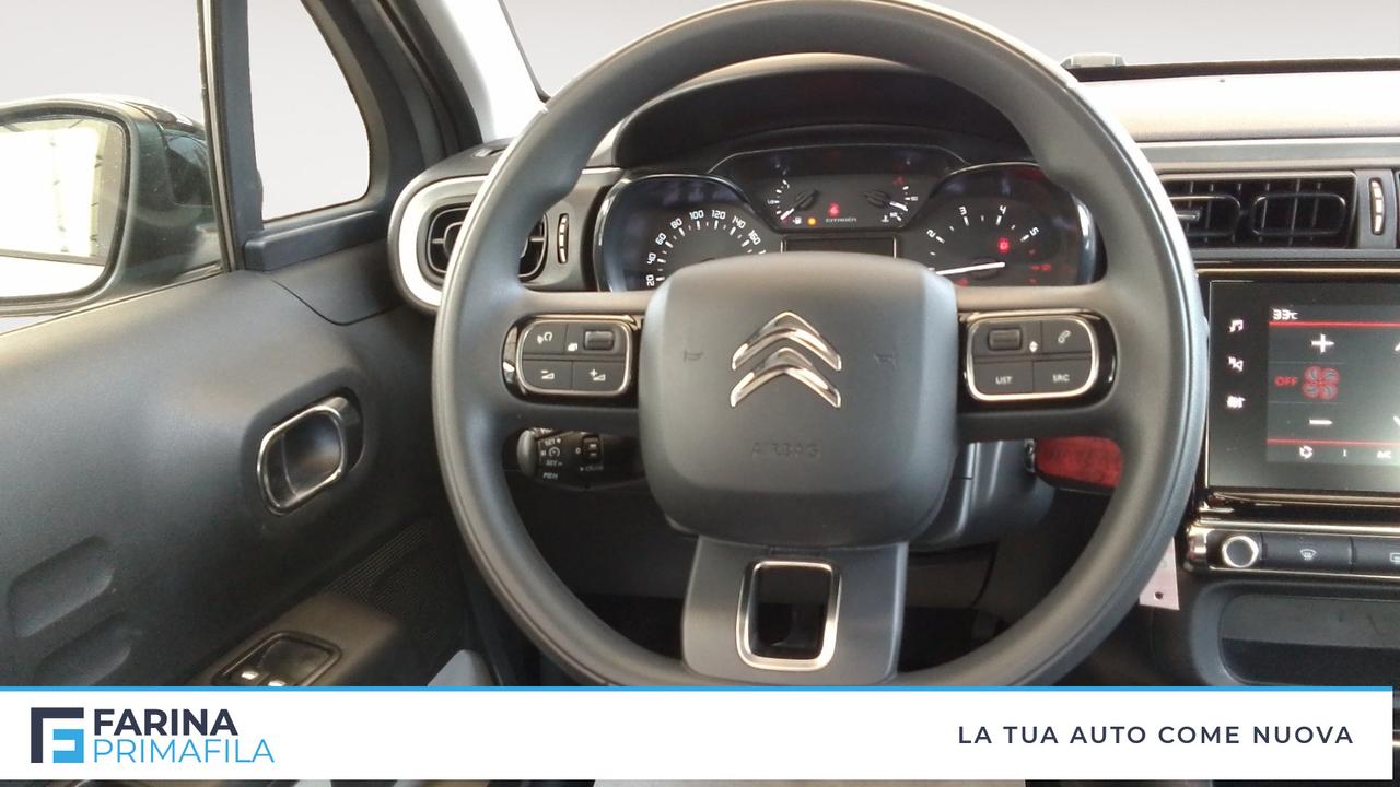 CITROEN C3 1.2 puretech Plus s&s 83cv neopatentati