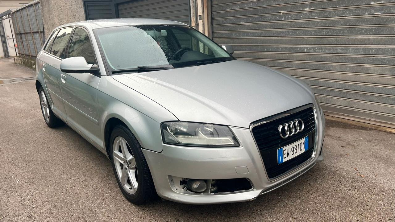 Audi A3 SPB 2.0 TDI F.AP. Ambition Unico Proprietario