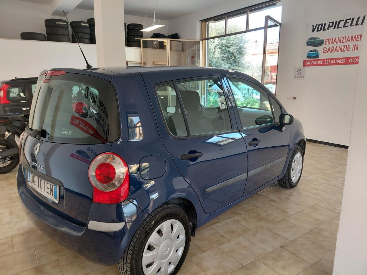 RENAULT MODUS ANNO 2007 BZ 1.2 ADATTA NEOPATENTATI KM 68 MILA