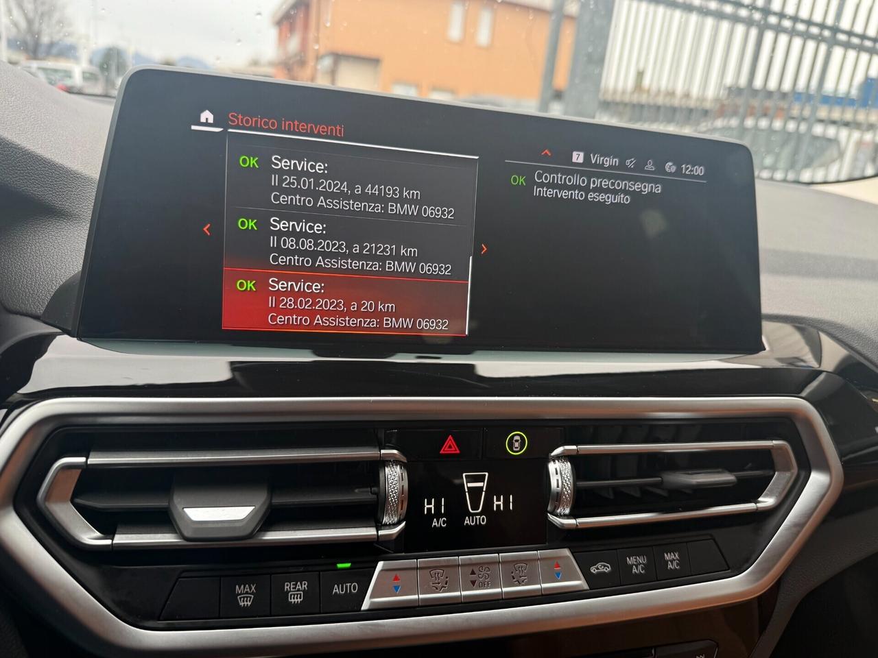 BMW X3 xdrive20d mhev 48V KM Certificati