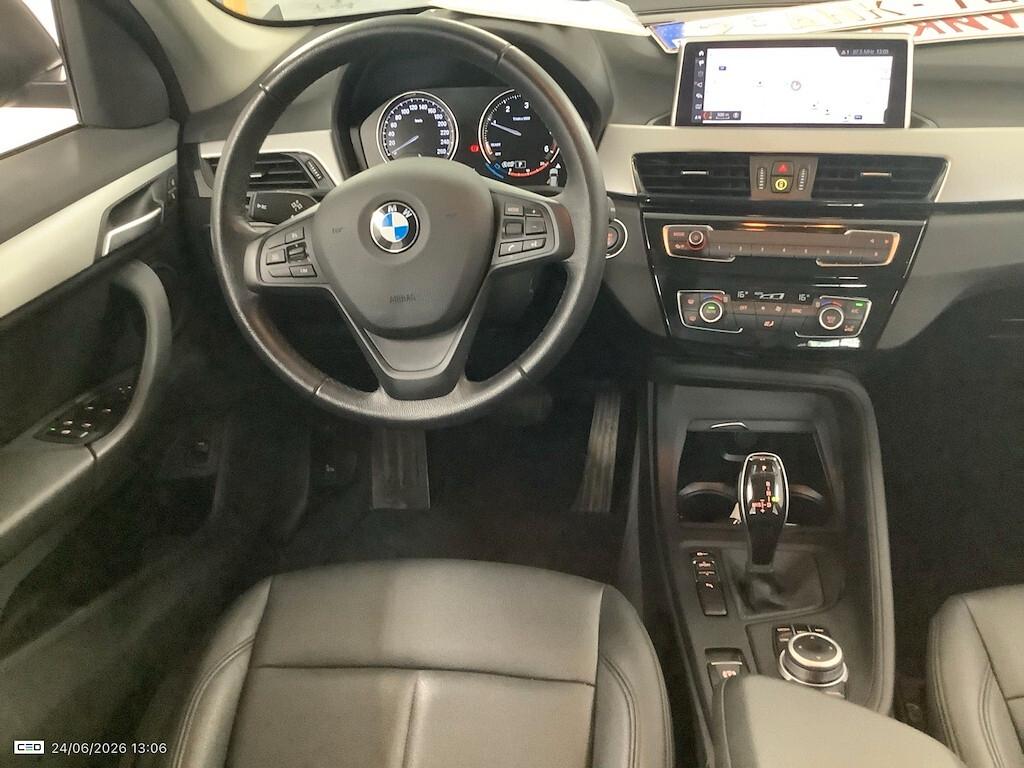 BMW X1 16D 115CV STEPTRONIC S-DRIVE BUSINESS ADVANTAGE ( CRUISE - PELLE - TETTO PANORAMICO APR. - NAVI - PARK ASSISTANT - CERCHI 17 )