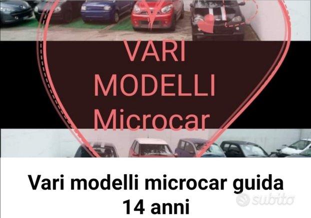 Minicar 100%elettrica ztl guida 14 anni