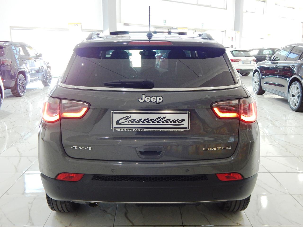 Jeep Compass 2.0 mjt Limited 4wd 140cv Aut TETTO-NAVI-PELLE-LED
