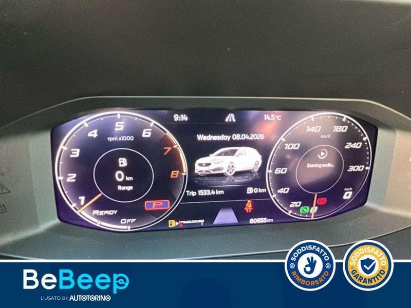 CUPRA Leon SPORTSTOURER 1.5 HYBRID 150CV DSG