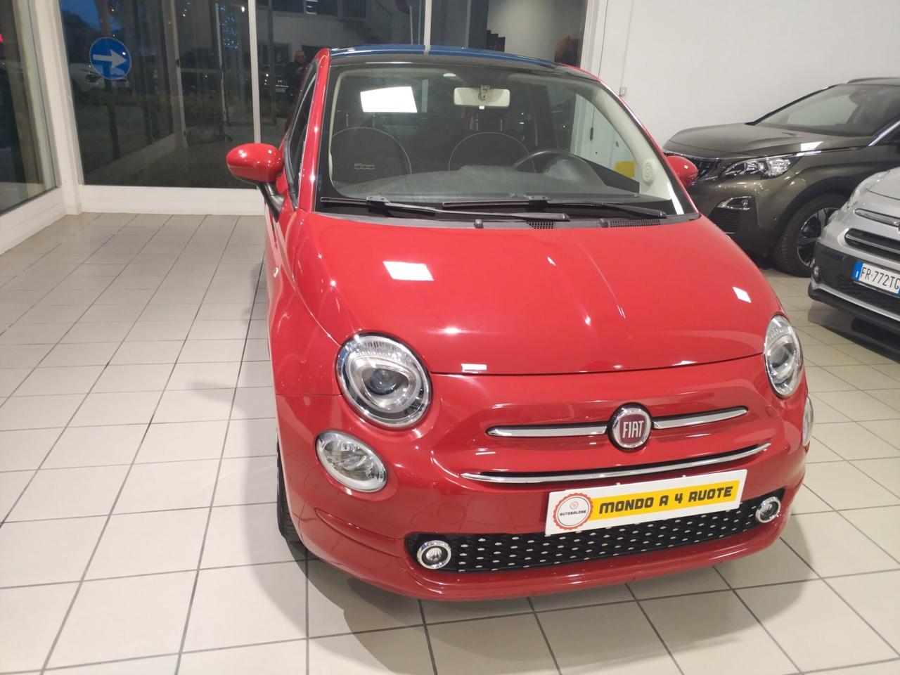 Fiat 500 1.2 Lounge tetto apribile neopatentati