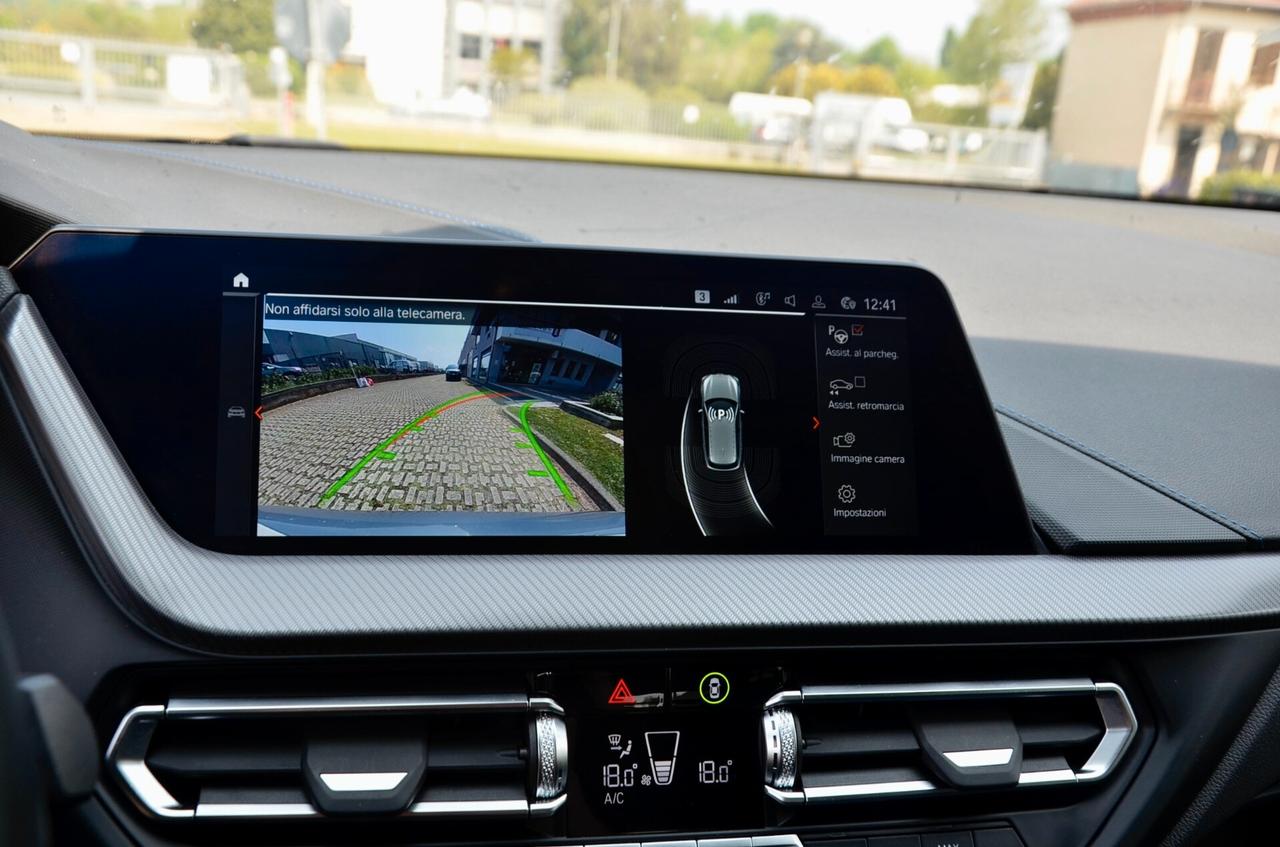 BMW 118d MSPORT 150cv AUTO, GAR. BMW 3/28, SERVICE BMW, UFF ITALIANA, EURO 6D, RETROCAMERA, PERMUTE