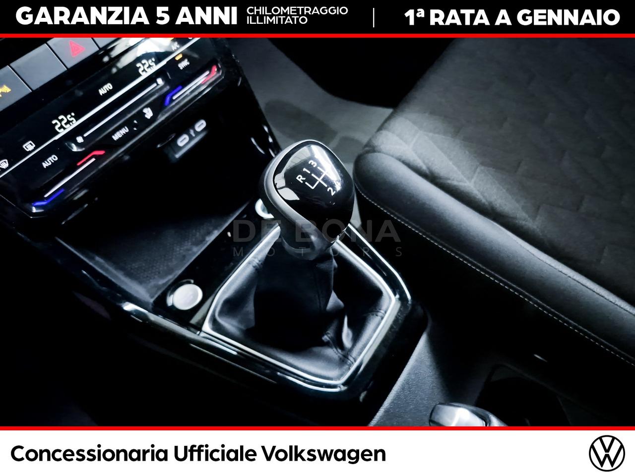 Volkswagen T-Cross 1.0 tsi life 95cv