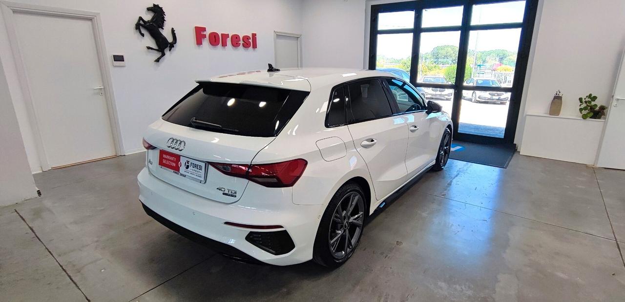 Audi A3 SPB 40 TDI quattro S tronic line edition