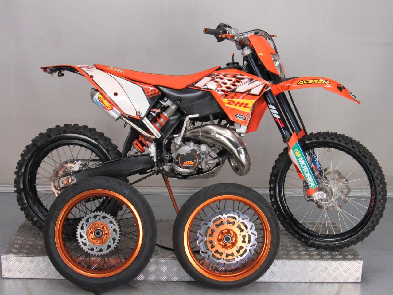 Ktm 125 EXC ENDURO 2 TEMPI + KIT MOTARD