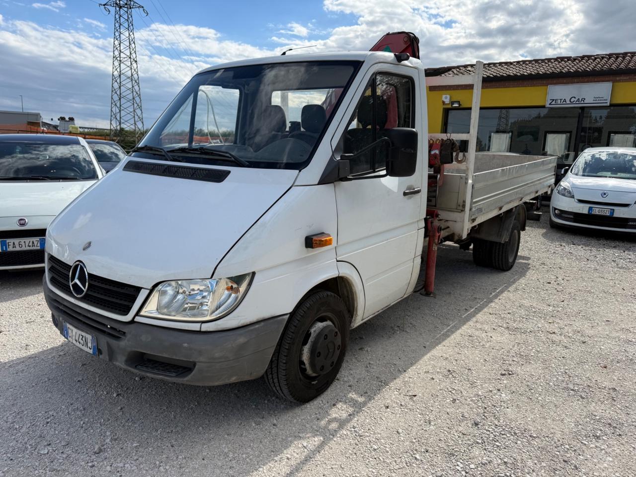 Mercedes Benz Cassone Gru Ferrari