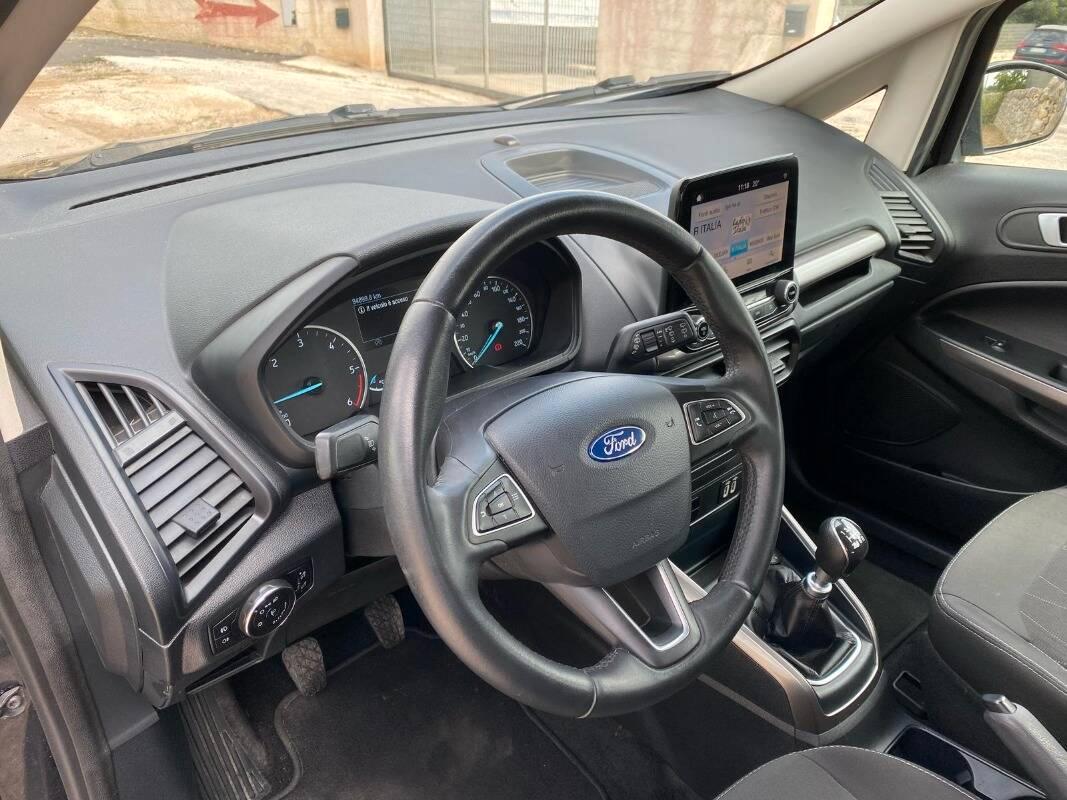 Ford EcoSport 1.5 ecoblue Plus s&s 100cv my19