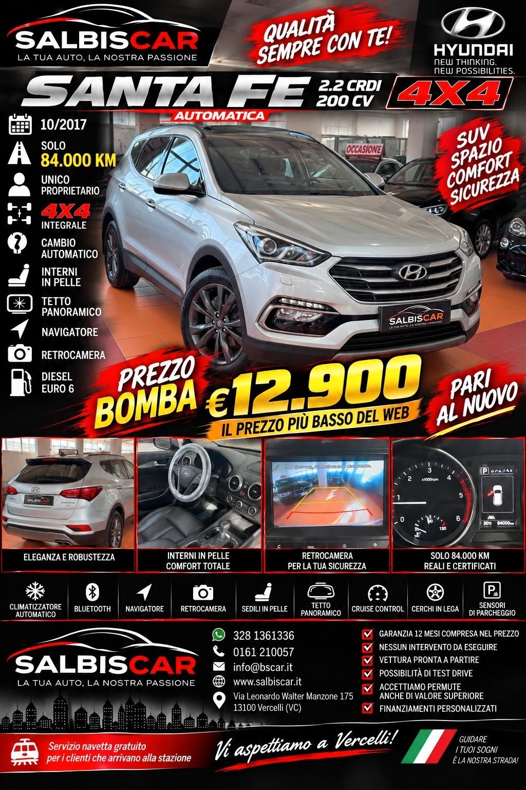 Hyundai Santa Fe 2.2 CRDi 4WD A/T XPossible