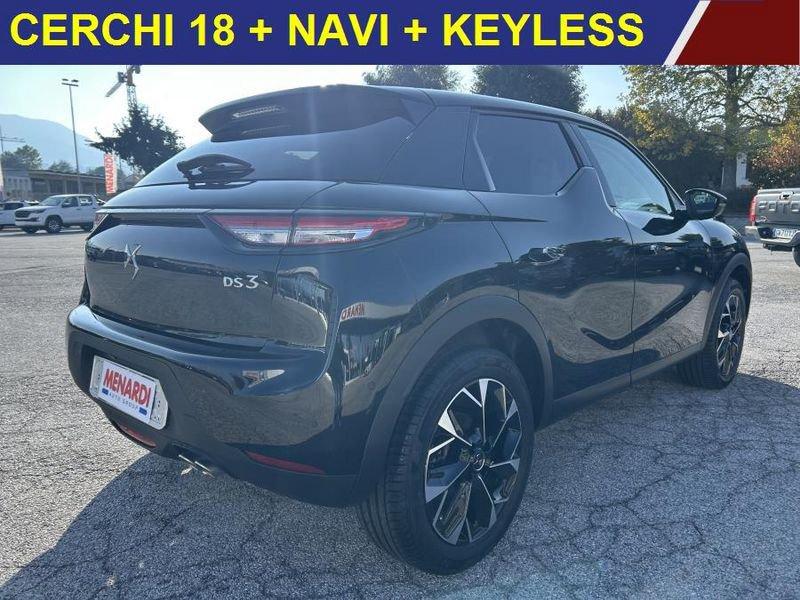 DS DS 3 Crossback 130cv EAT8 OPERA PELLE+NAVI+CAMERA+KEYLESS