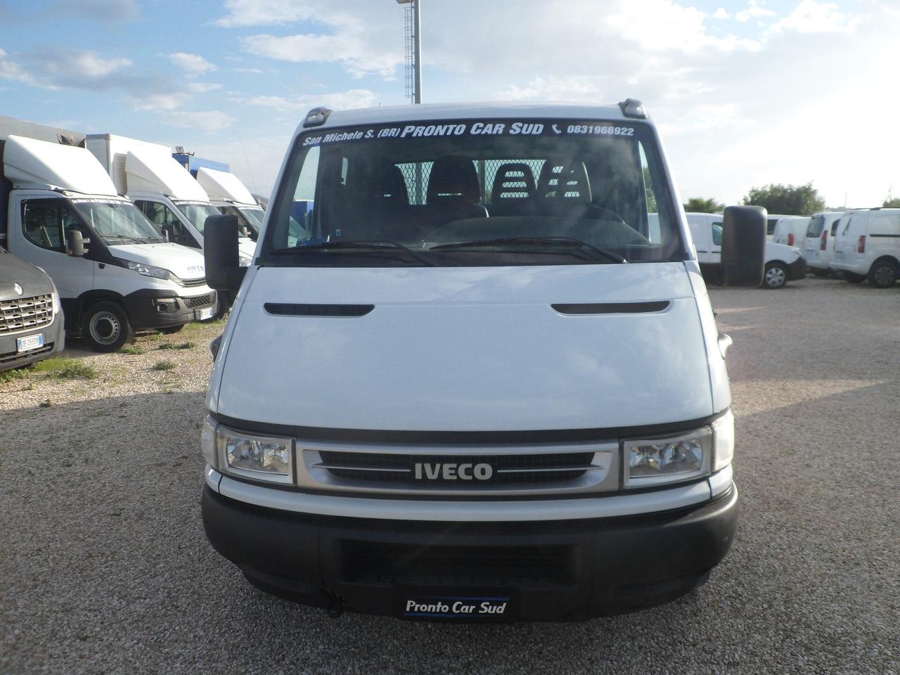 Iveco Daily 35s12 doppia cabina cassone fisso