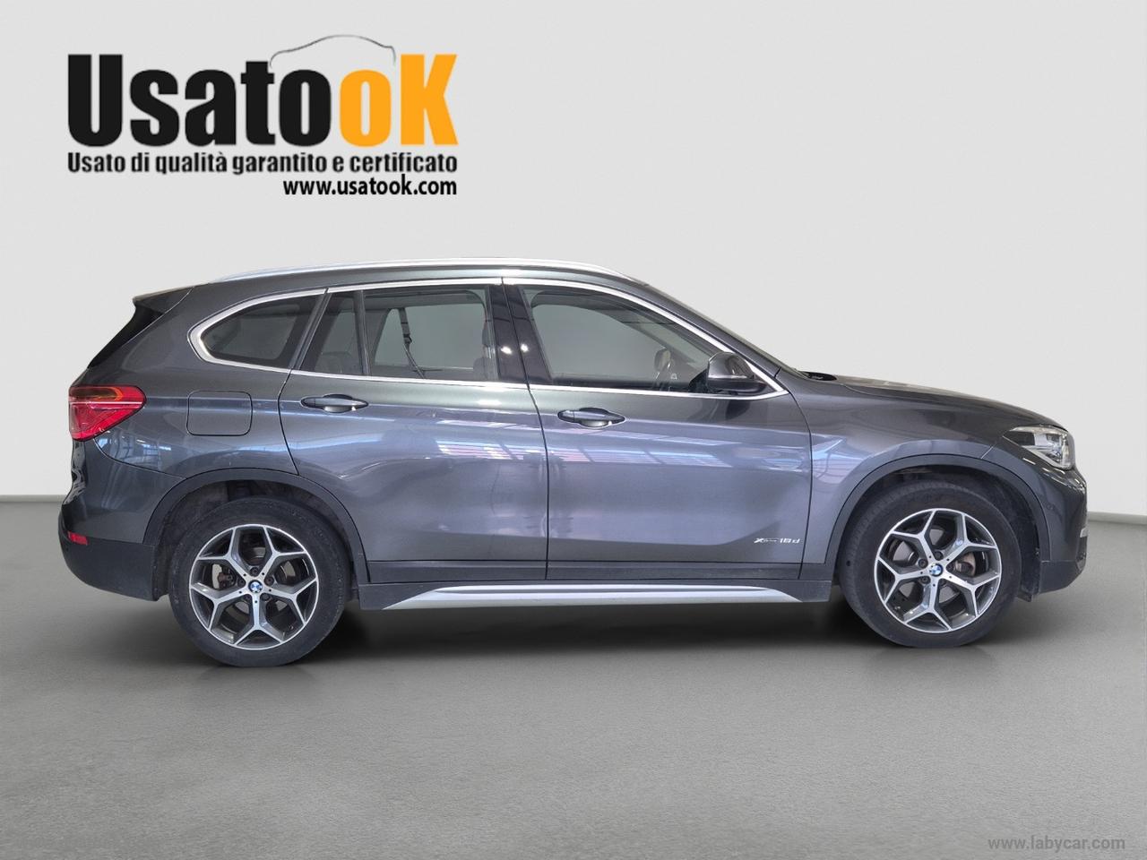 BMW X1 xDrive18d xLine AUTOMATICO-4X4-TETTO PANORAMICO