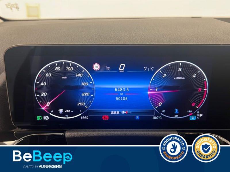 Mercedes-Benz GLA 200 D PROGRESSIVE ADVANCED PLUS AUTO