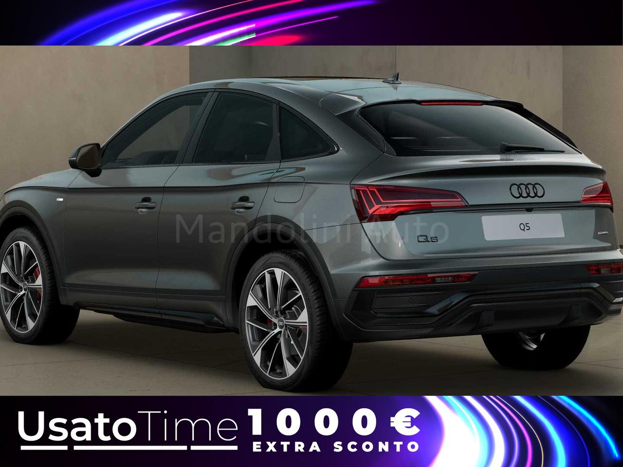 Audi Q5 sportback 55 2.0 tfsi e identity black quattro s tronic