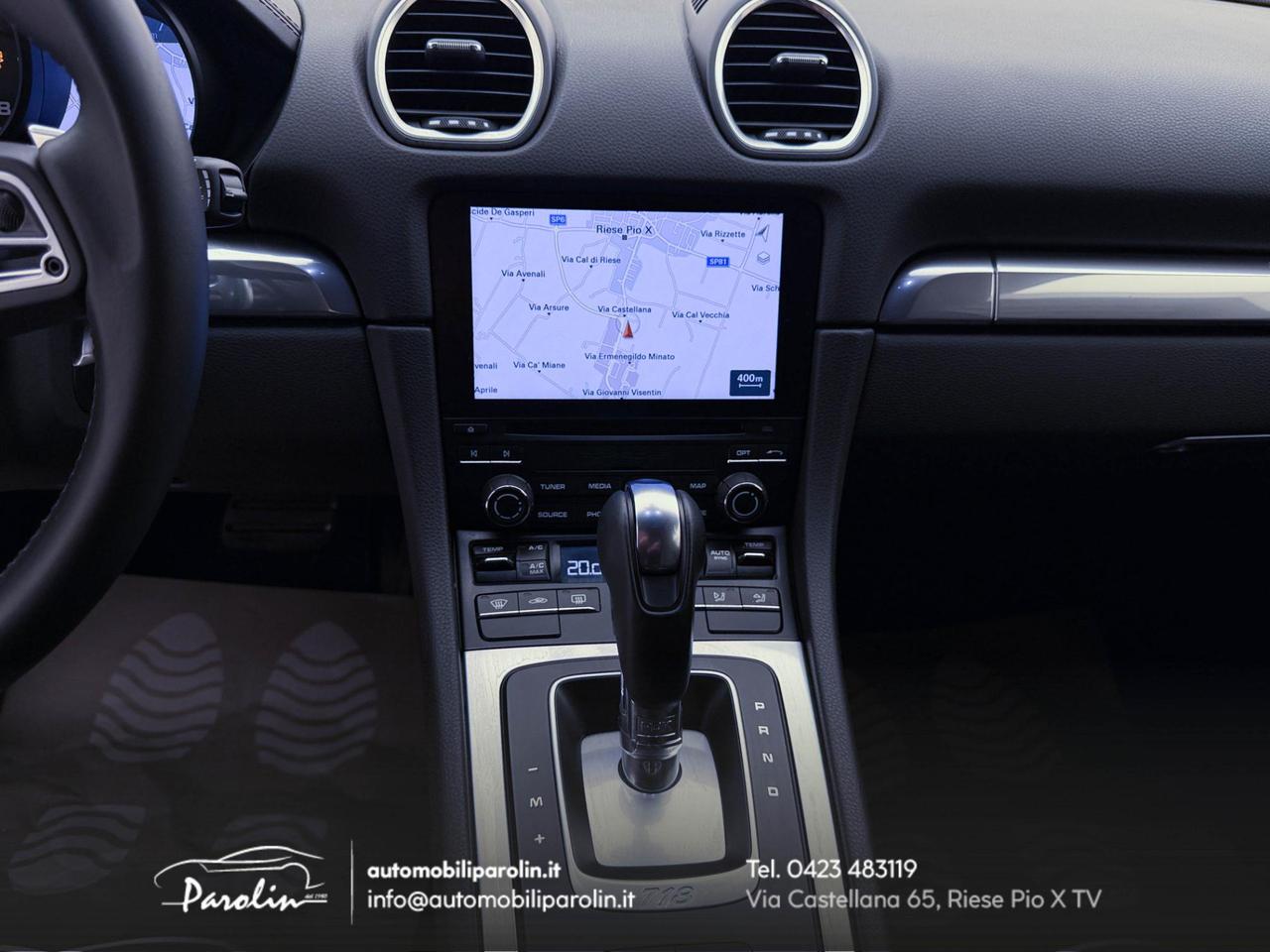 Porsche 718 Cayman 718 2.0 PDK Black pack-LED-Cerchi20-Bose-Pelle