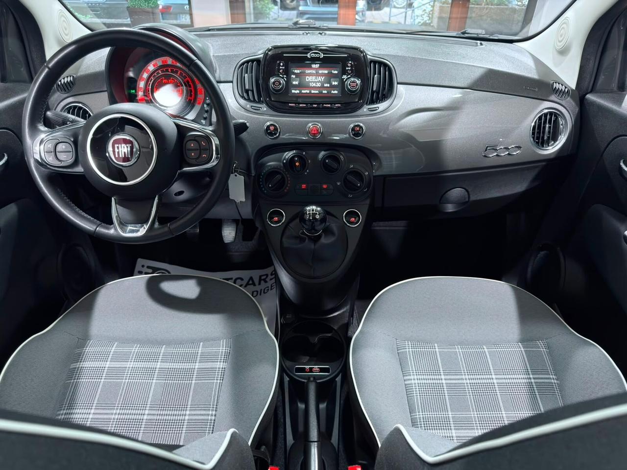 FIAT 500 1.2 69cv 89.000km 2018 TETTO PANORAMICO