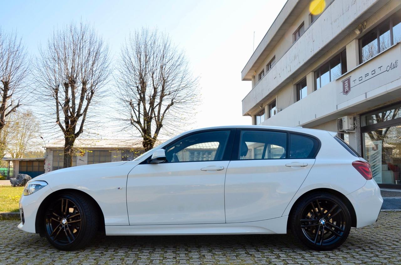 BMW 118d 2.0 MSPORT 150cv AUT, UNICOPROPRIETARIO, SERVICE BMW, UFF ITALIANA, EURO 6C, FULL LED, PELLE, PERMUTE
