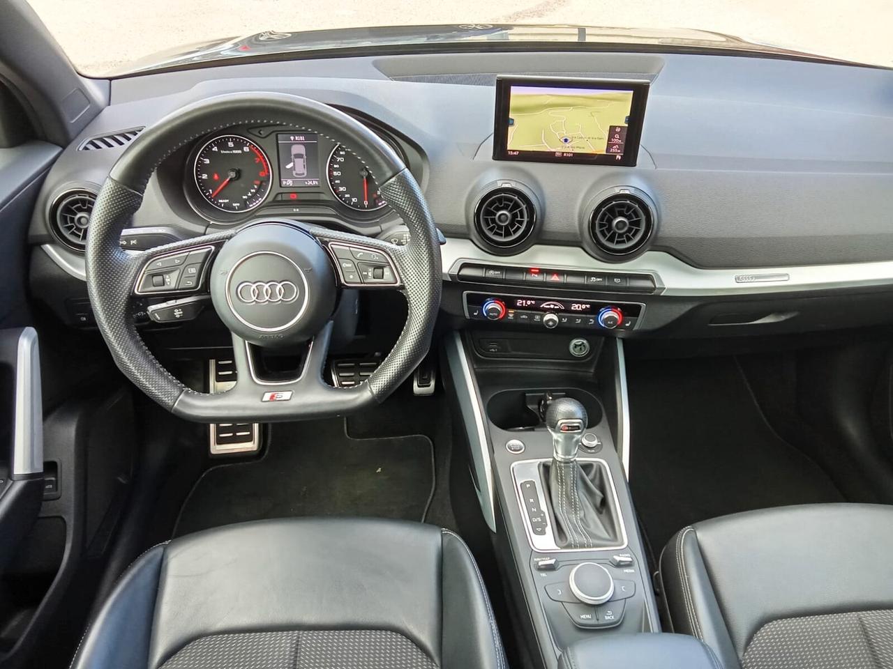 Audi Q2 Q2/SLINE/TETTO PAN/CERCHI 18/C.AUT/NAVI/PDC/CERCHI 18/PORT ELETTRICO/TAG.CERT/PORT ELETTRICO/KEY LESS GO!