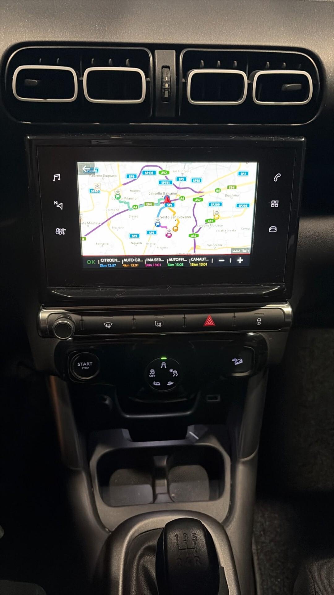 CITREON C3 AIRCROSS DEL 2018 TURBO BENZINA 110 CV