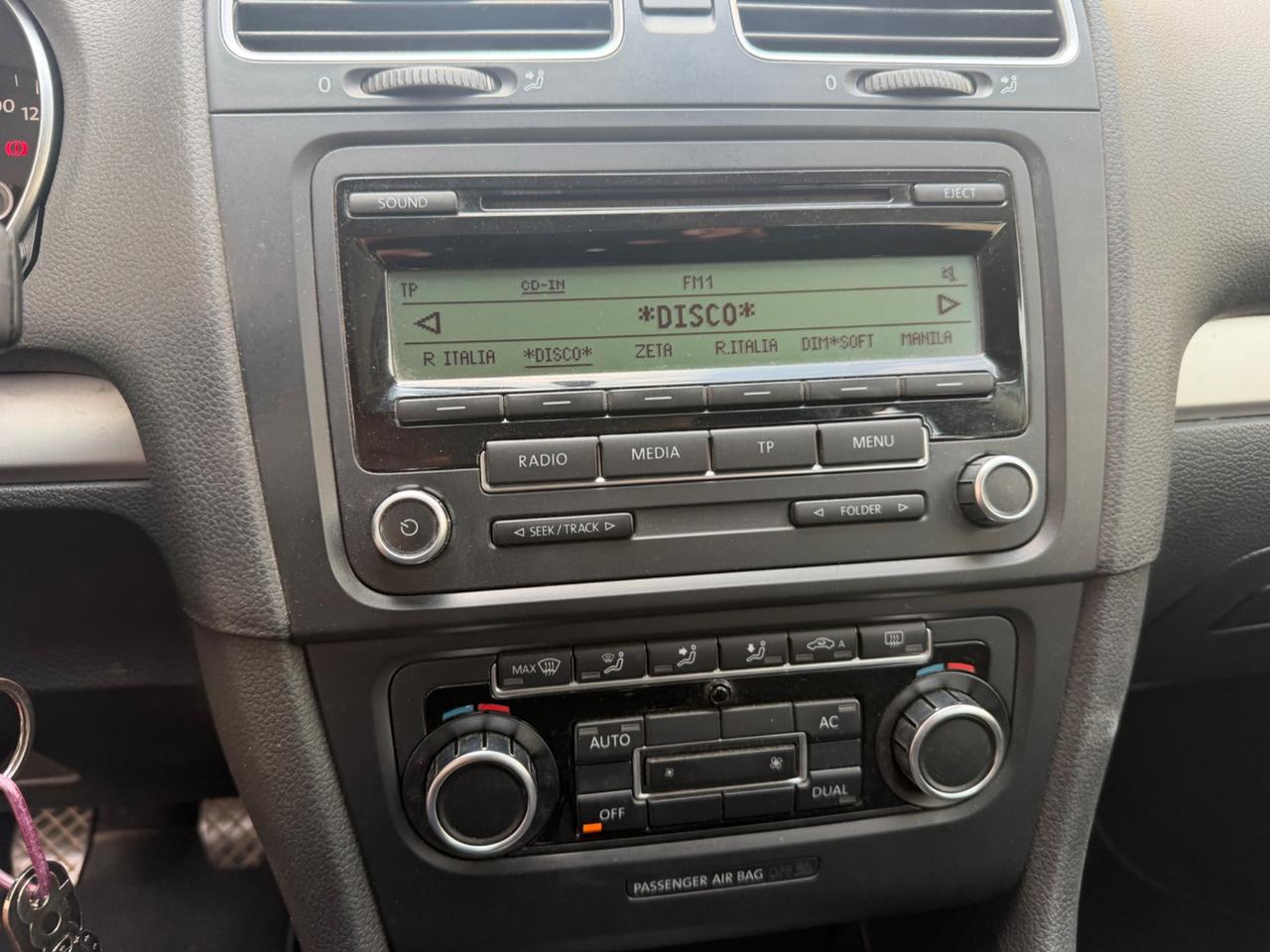 VW GOLF VI 2.0TDI 81KW EURO5A UNI PROP