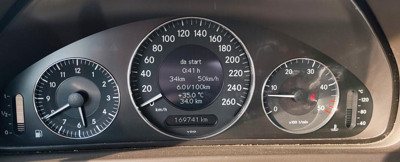 Mercedes-benz CLK 270 CDI cat Avantgarde cambio manuale UNIPROP Asi con Crs