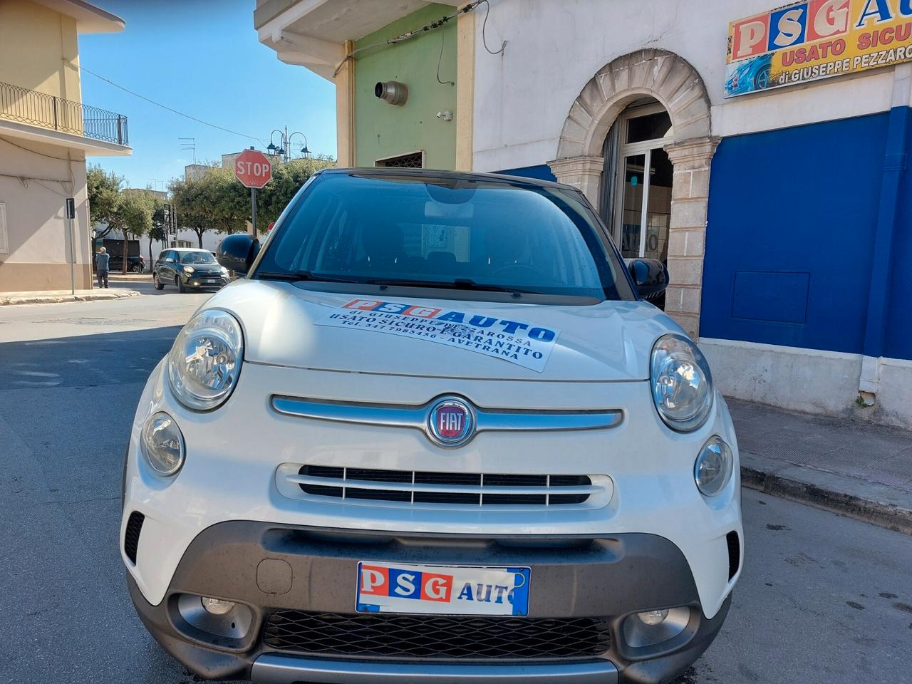 FIAT 500L 1.6 MJT TREKKING TOP BICOLORE TETTO PANORAMICO NAVI STRAFULL