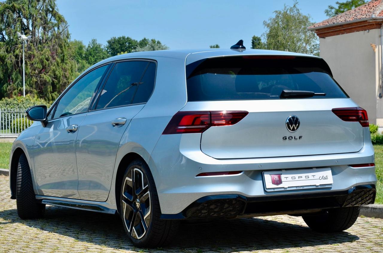 VOLKSWAGEN GOLF 2.0 TDI R-LINE PLUS 150cv DSG, UNICOPROPRIETARIO, GARANZIA VW 11/2026, UFF ITALIANA, EURO 6E, RETRO 360°, FULL LED, PERMUTE