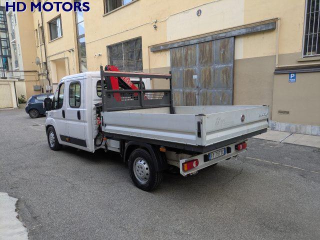 FIAT Ducato 35 2.3 MJT 130 CV maxi doppia cabina gru