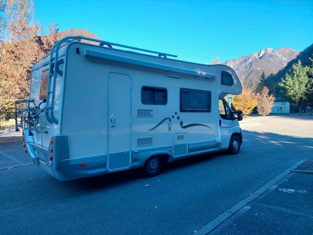 FIAT DUCATO DUKE 48 MANSARDATO CAMPER 7 POSTI