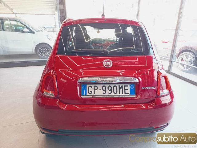 FIAT 500 1.0 Hybrid Red