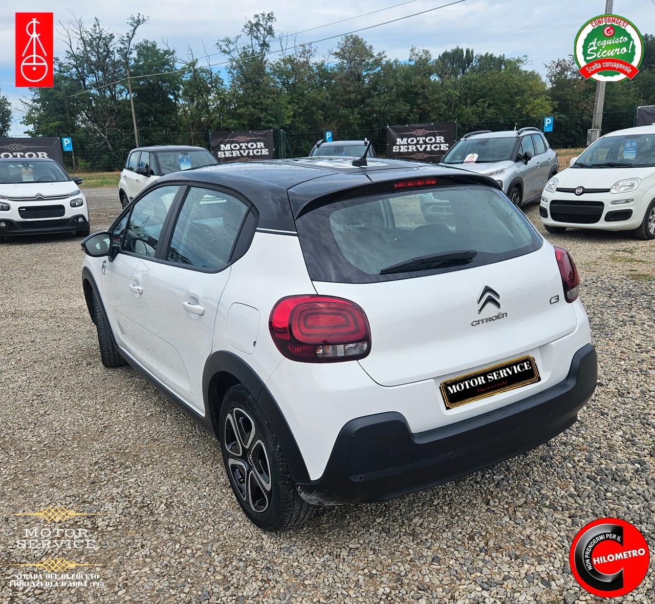 Citroen C3 1.2 82 NEOPATENTATI 55000km da 89€ mese