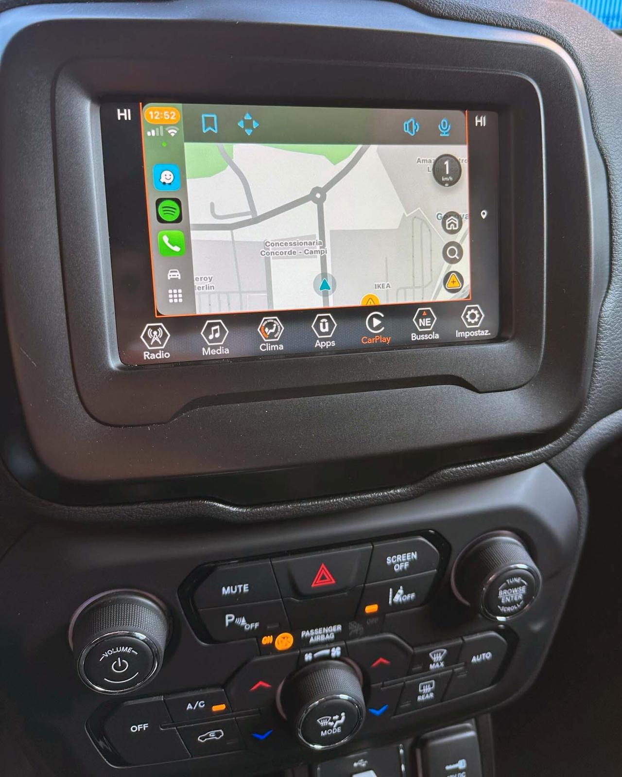 Jeep Renegade 1.0 T3 Limited Sensori Parcheggio Ant e Post Android Auto e Apple Car