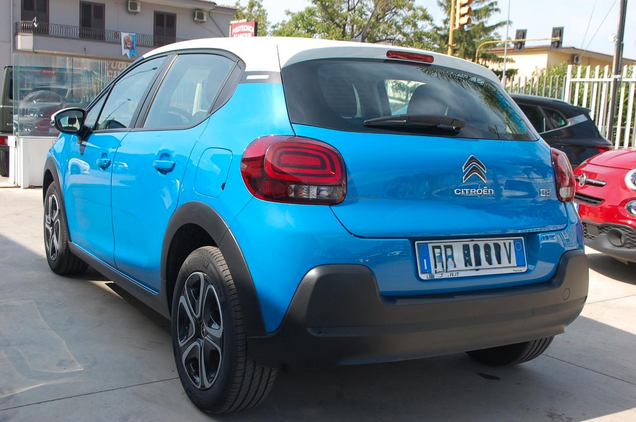 Citroen C3 1.2 puretech 83CV Feel S&S Uff Italy Bicolor USB