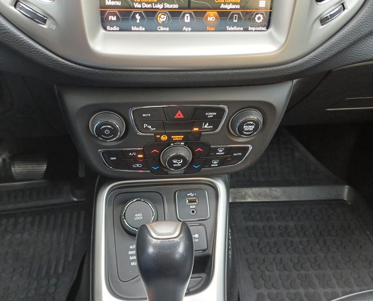 JEEP COMPASS 4X4 2.0 MULTIJET 140cv AT9 LONGITUDE