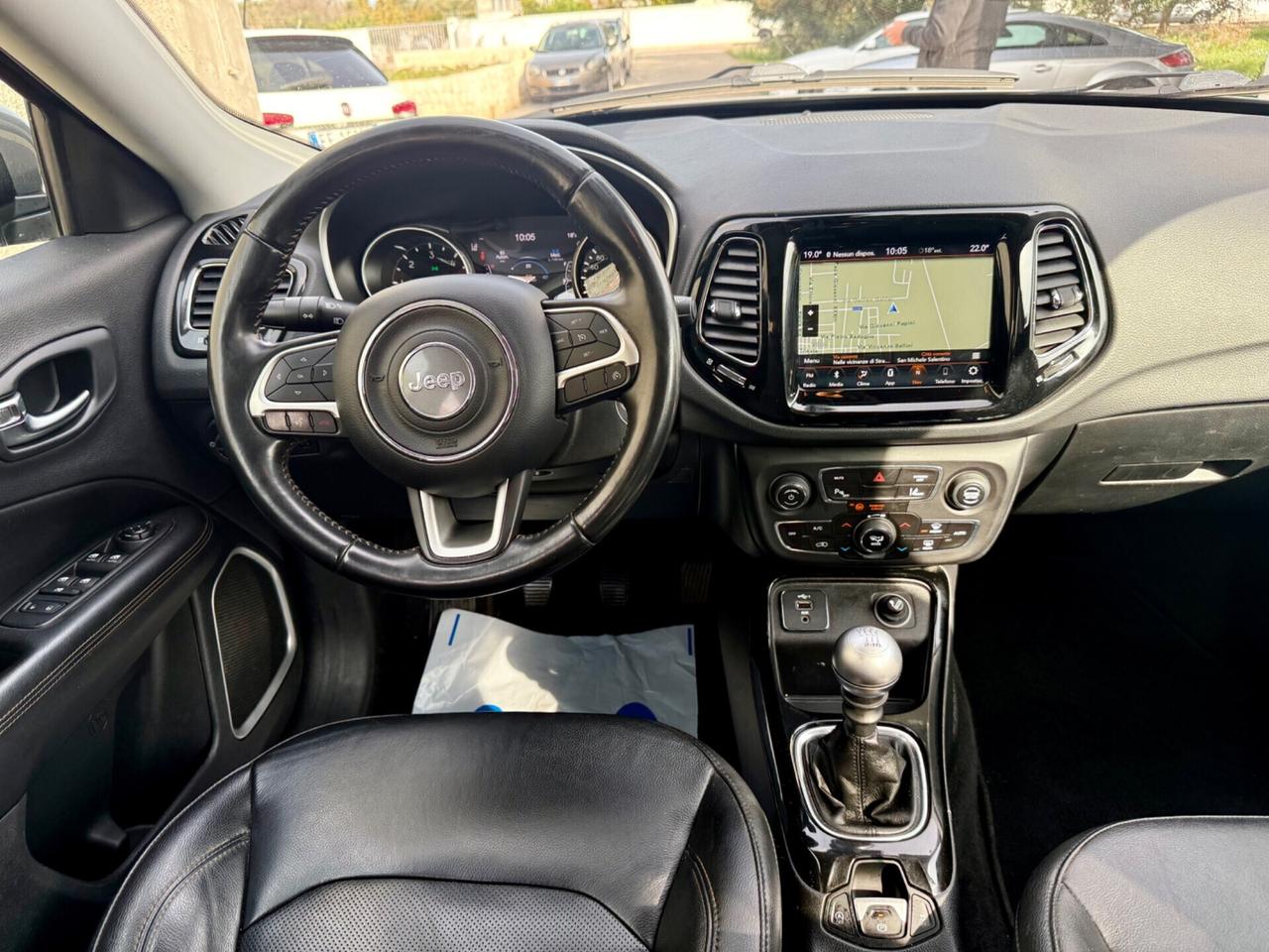 Jeep Compass 1.6 Multijet 2WD Limited FULL OPTIONAL,Cerchi 19”,LED+Xeno,bicolore,pelle,ecc.