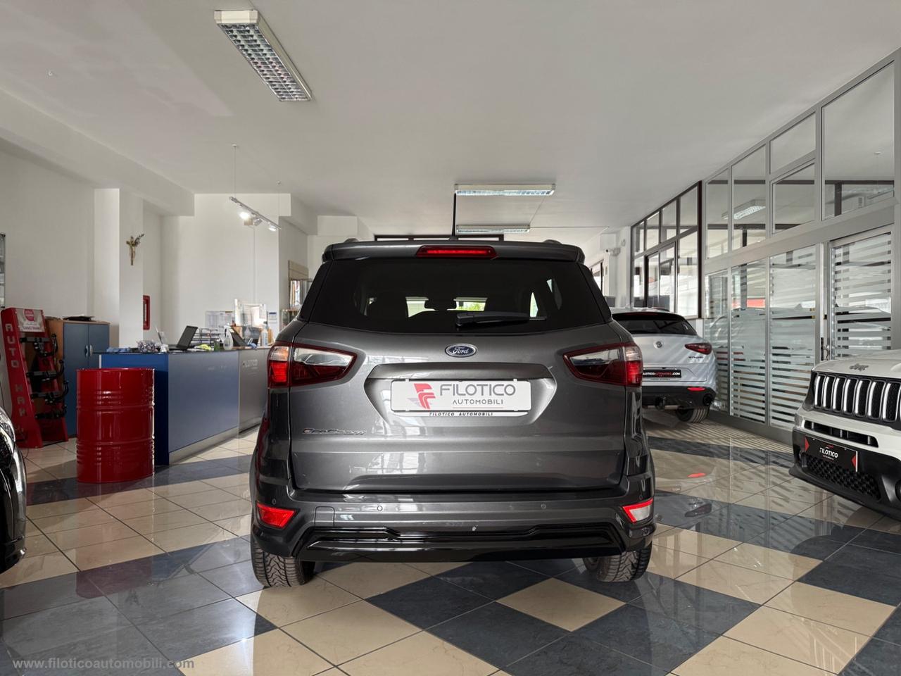 FORD EcoSport 1.0 EcoBoost 125 CV S&S ST-Line CARPLAY - PELLE ALCANTARA KM 54.613