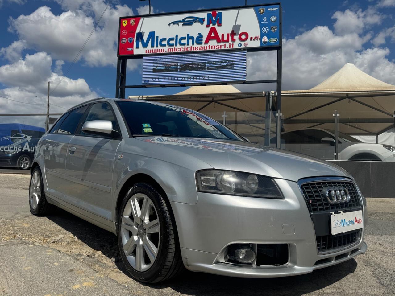 AUDI A3 SPORTACK 2.0 TDI 170 CV S-LINE