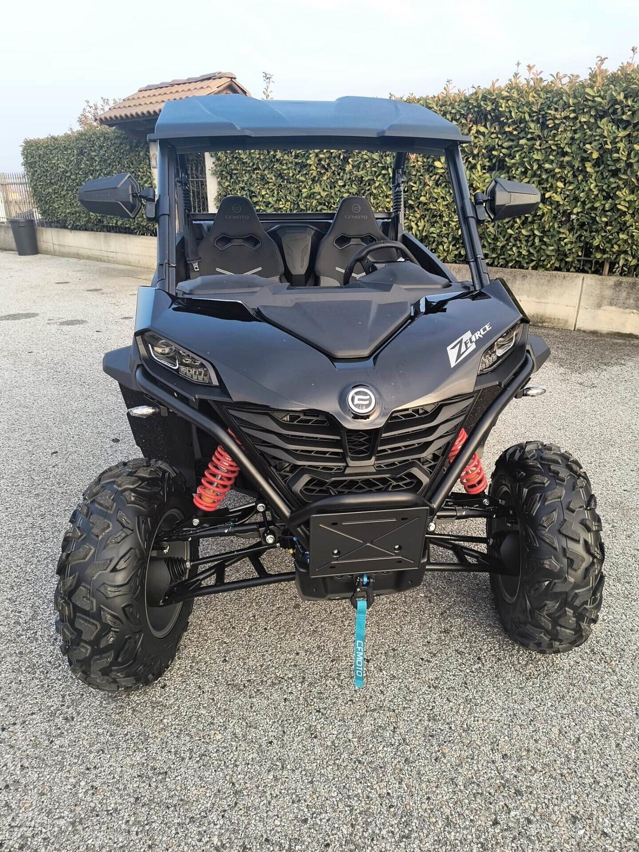 CFMOTO CF Z800 TARGA BIANCA