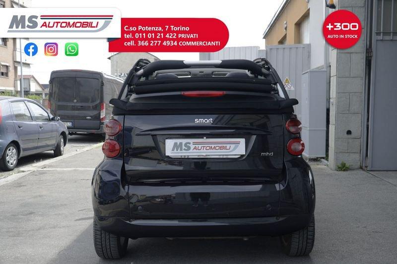 smart fortwo fortwo 1000 52 kW MHD cabrio passion