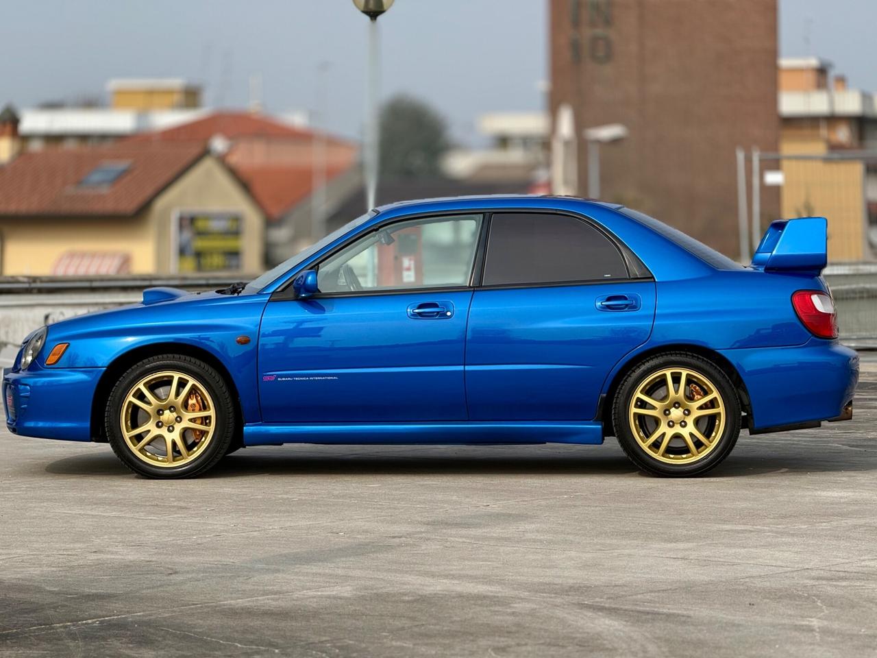 Subaru Impreza WRX STI 2002 2.0 TURBO 4x4 265cv BLUE MIKA