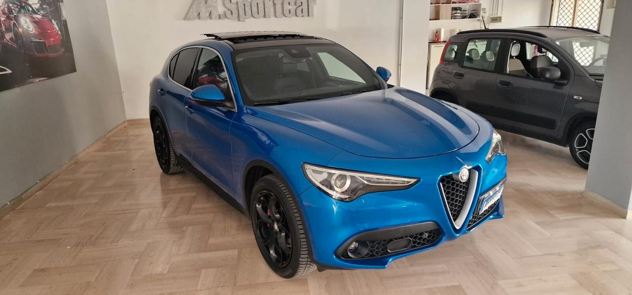 STELVIO 2.2 JTM 210 CV VELOCE BLU MISANO TETTO PANORAMICO